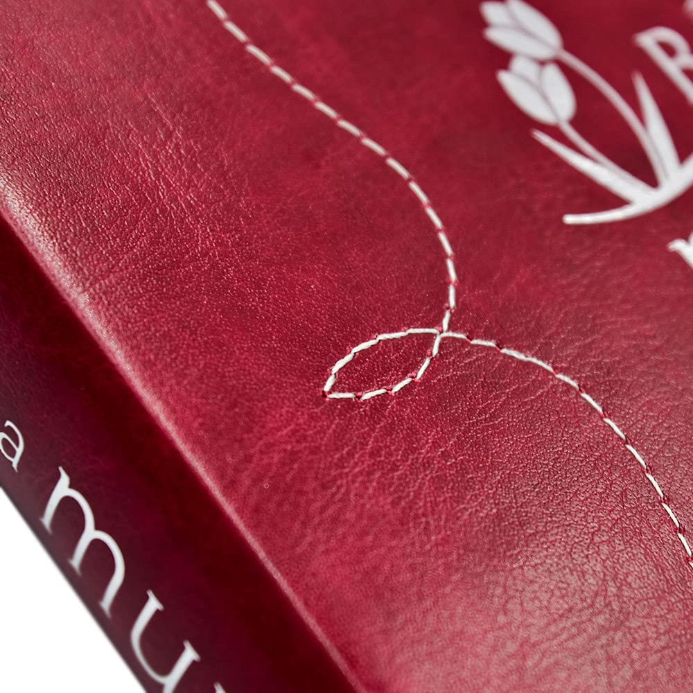 Bíblia da Mulher De Fé - NVI Couro Soft Vermelho